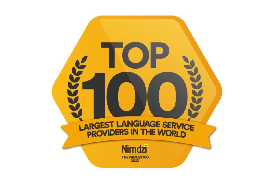 Skrivanek is in the Nimdzi 100 ranking of the largest Language Services Providers in the world